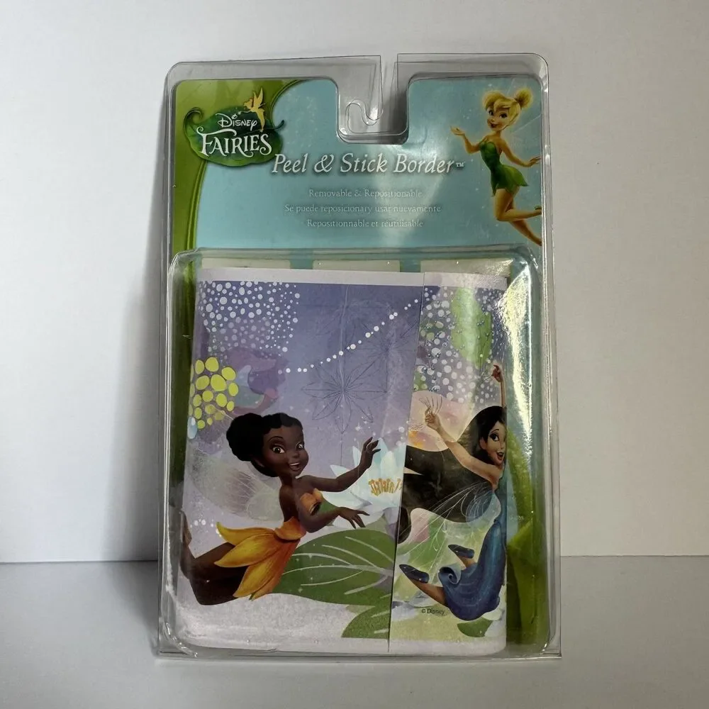 DISNEY FAIRIES TINKERBELL Removable Wall Border Peel & Stick Border 5